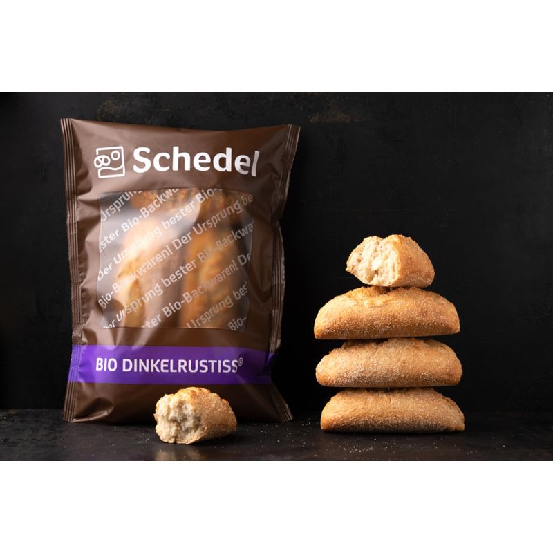 Schedel  4er Pack Bio Dinkelrustiss ® - Produktbild