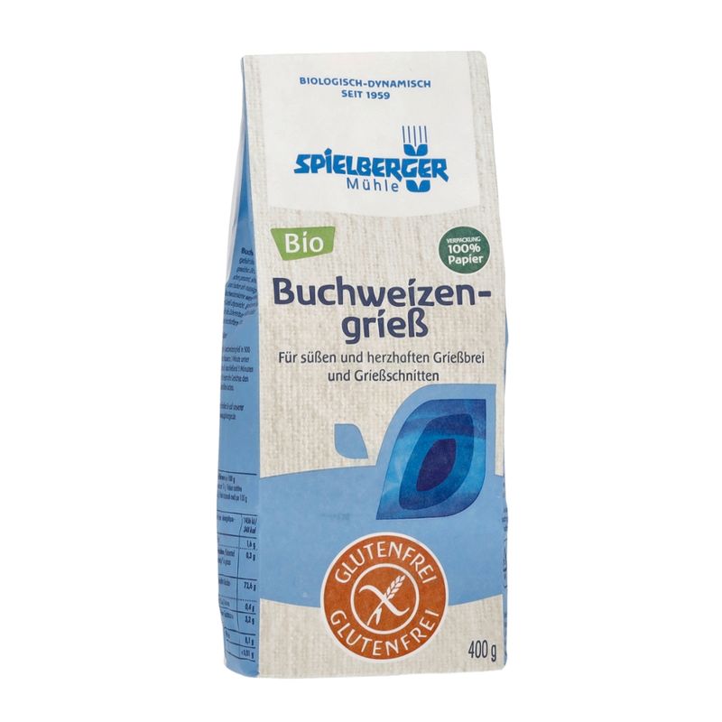 Spielberger Mühle Buchweizengrieß, glutenfrei, kbA - Produktbild