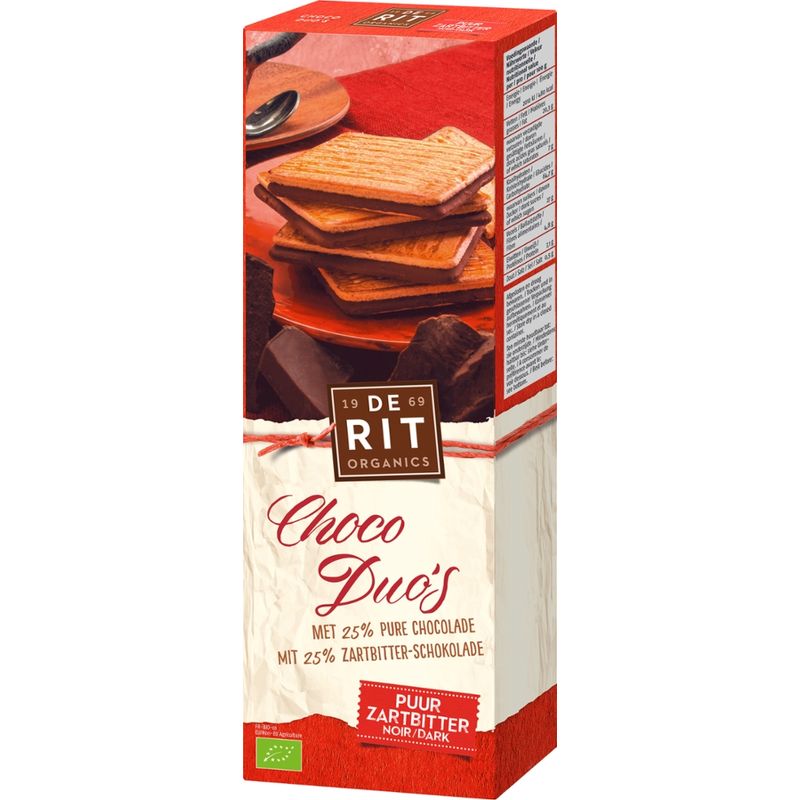 De Rit Choco Duo´s, Zartbitter - Produktbild