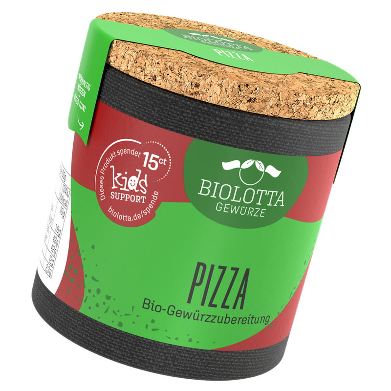 Biolotta Biolotta Korkdose Pizza Bio-Gewürzzubereitung - Produktbild