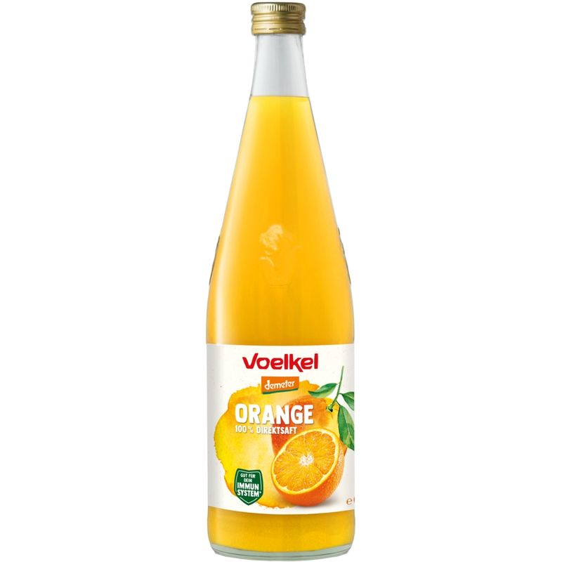 Voelkel Orange 100% Direktsaft - Produktbild