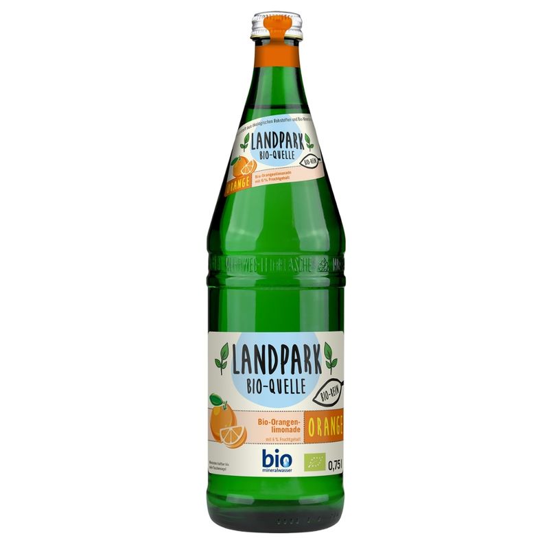 Landpark Bio-Quelle Landpark Bio-Quelle Limonade Orange - Produktbild