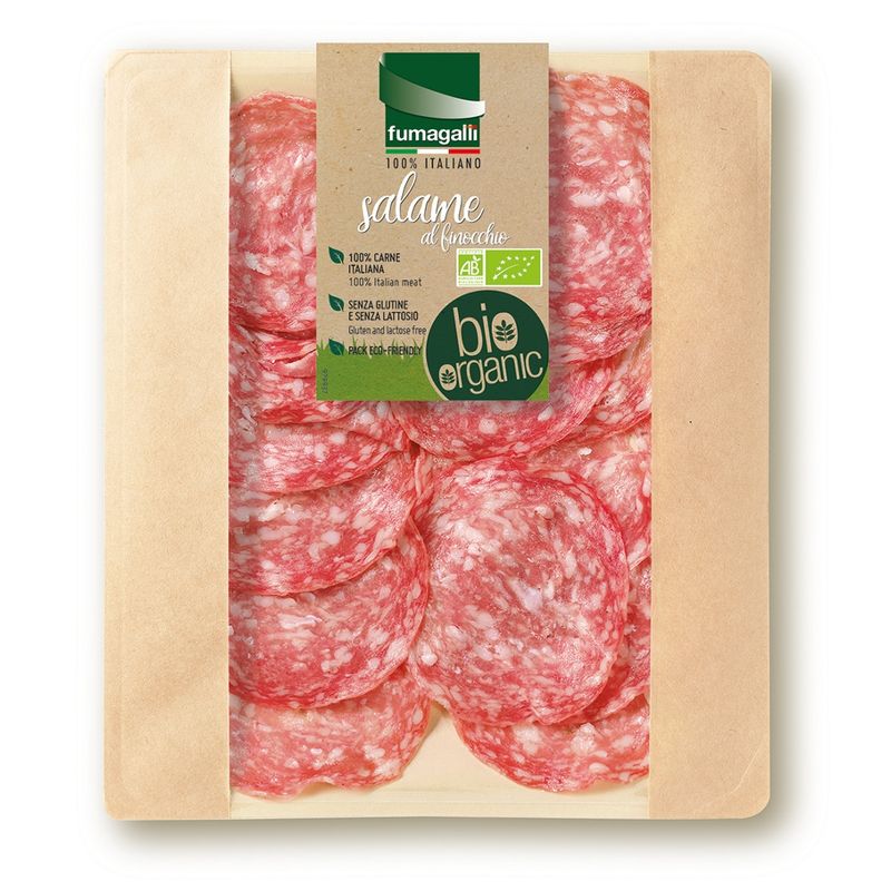 Fumagalli Fenchel Salami biologisch - 70g - Produktbild