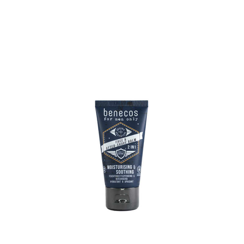 benecos benecos for men only Face & After-Shave Balm 2in1 - Produktbild