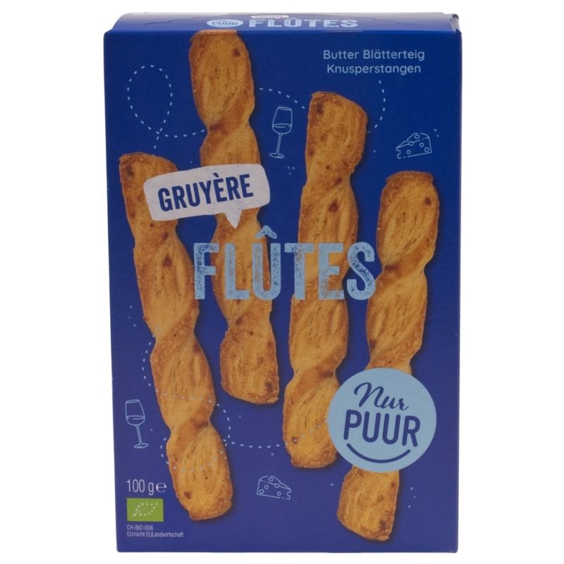 Nur Puur Flûtes Gruyère - Produktbild