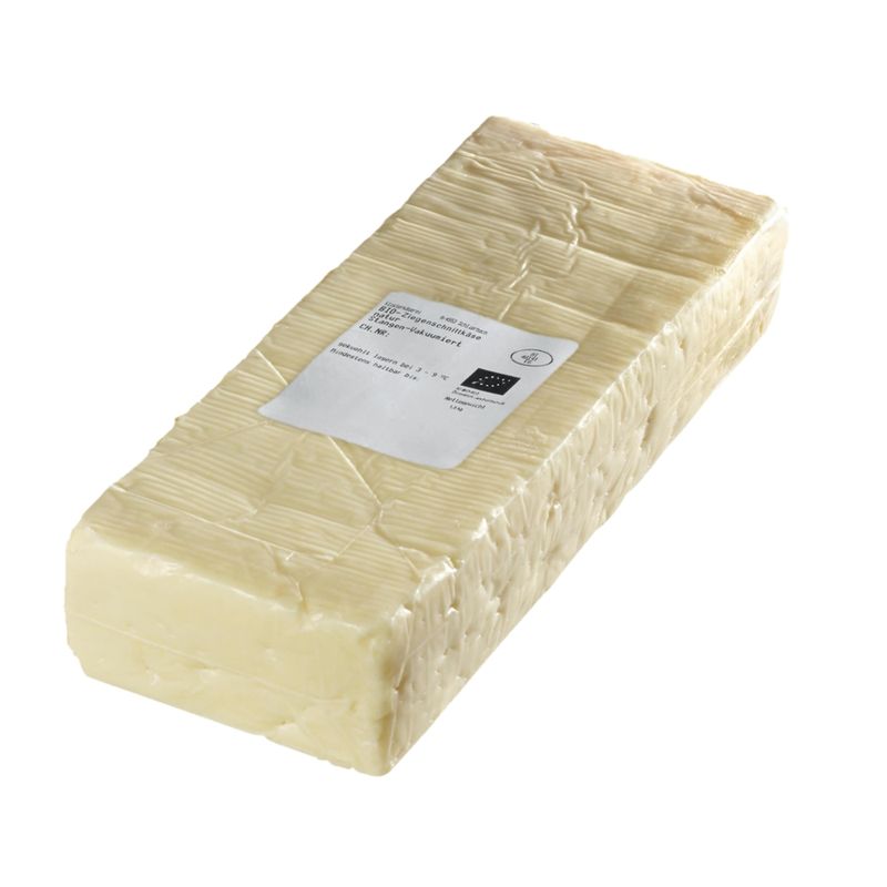 Schlierbacher Bio Ziegenschnittkäse Halbstange ca. 1,5kg - Produktbild