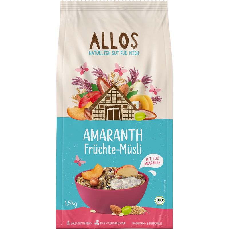 Allos Amaranth Früchte-Müsli - Produktbild