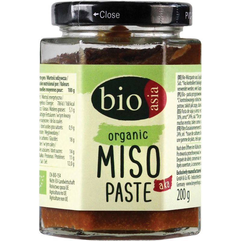 BIOASIA Bio Miso-Suppenpaste (Aka) - Produktbild