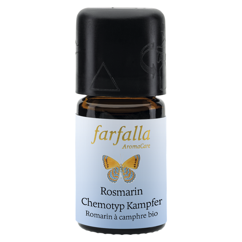 farfalla Rosmarin Chemotyp Kampfer bio, 5ml - Produktbild