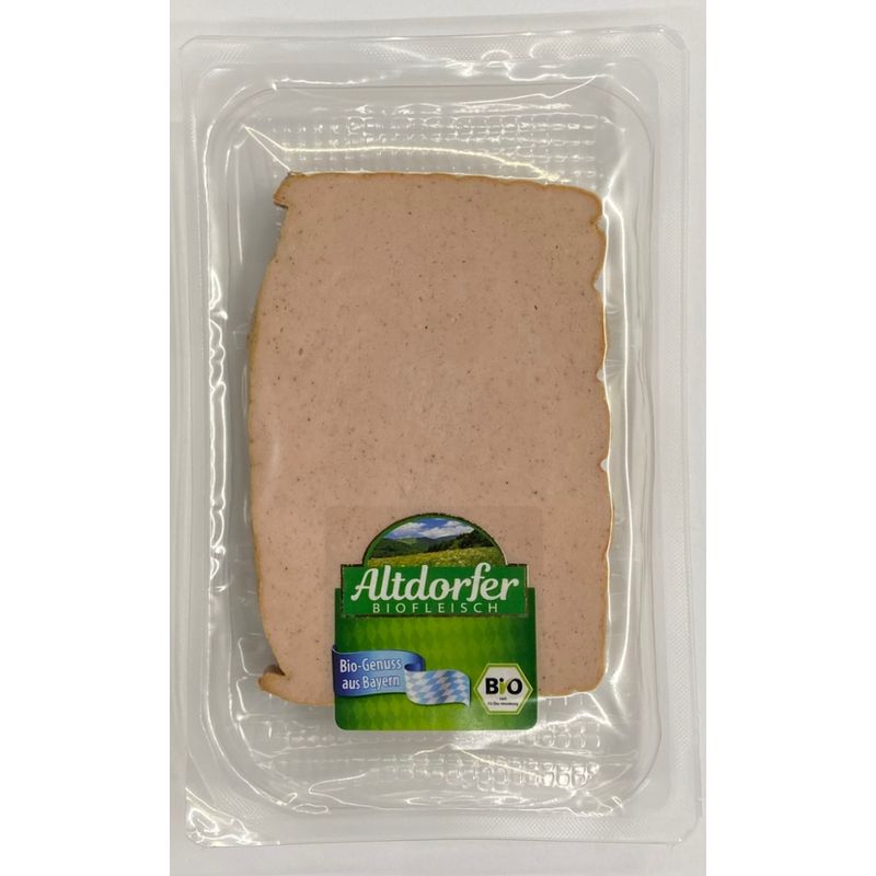 Altdorfer Biofleisch Bio Fleischkäse 125g - Produktbild