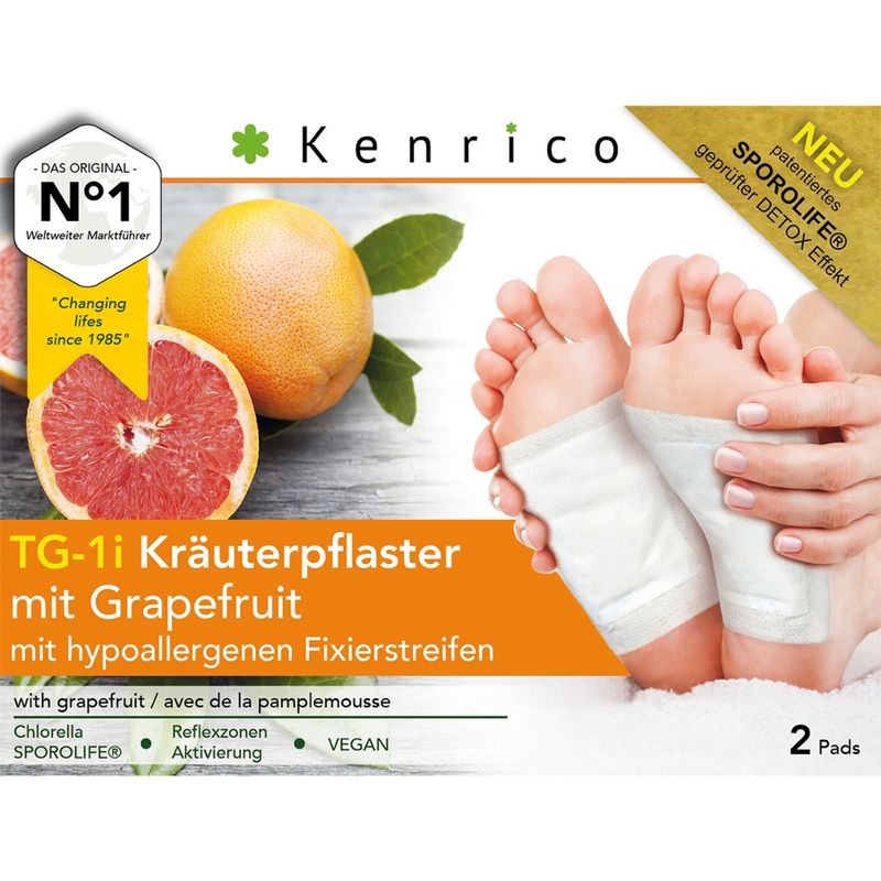 Kenrico TG-1i Kräuterpflaster mit Grapefruit (2 Stk) - Produktbild