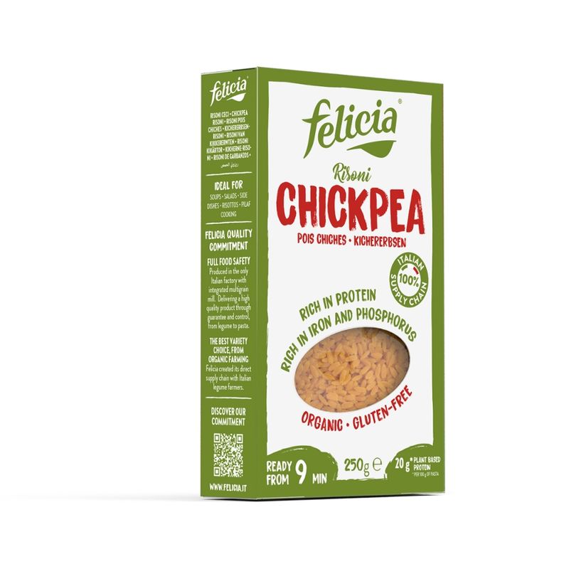 Felicia Felicia Bio Kichererbsen Risoni glutenfrei 250g - Produktbild