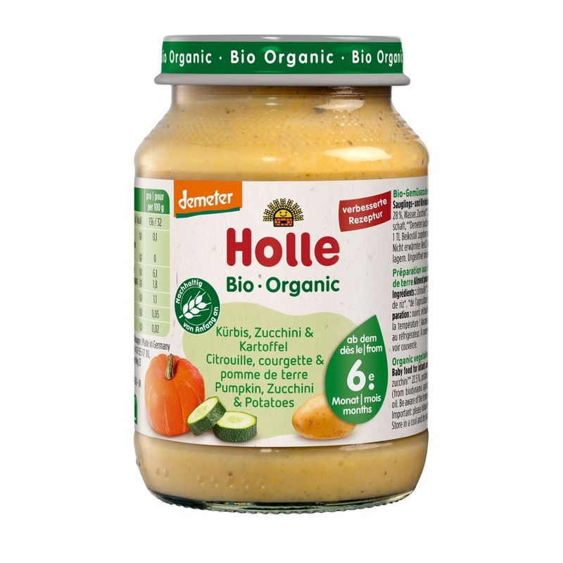 Holle  Kürbis, Zucchini & Kartoffel - Produktbild