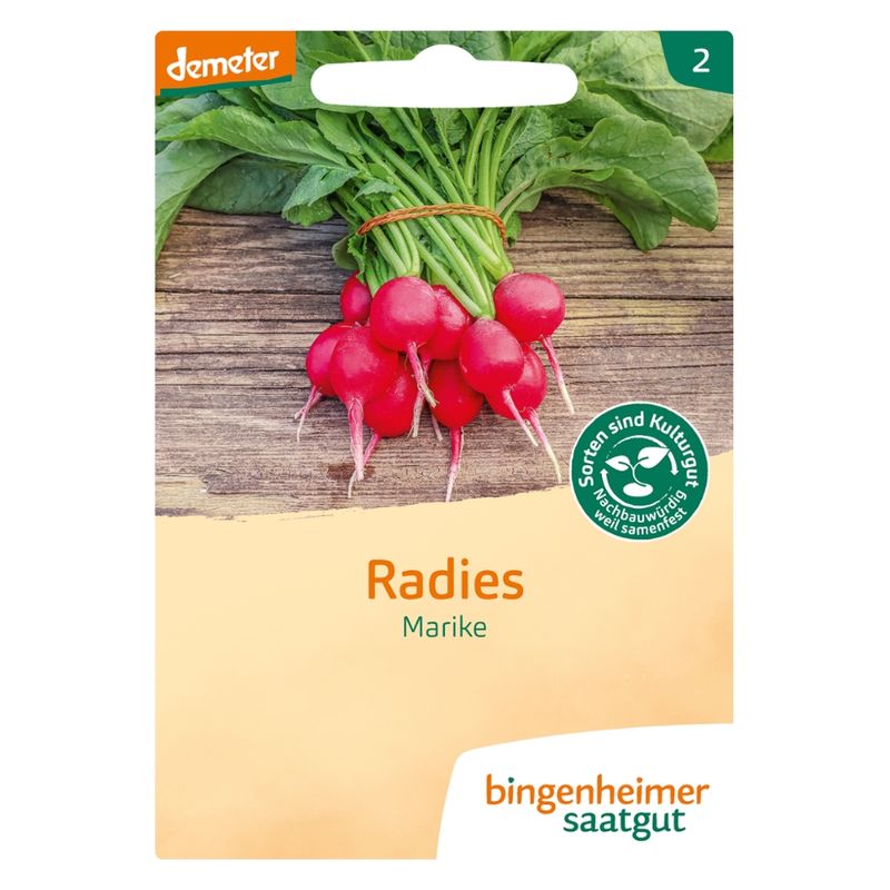 Bingenheimer Saatgut Marike - Radies (Saatgut) - Produktbild
