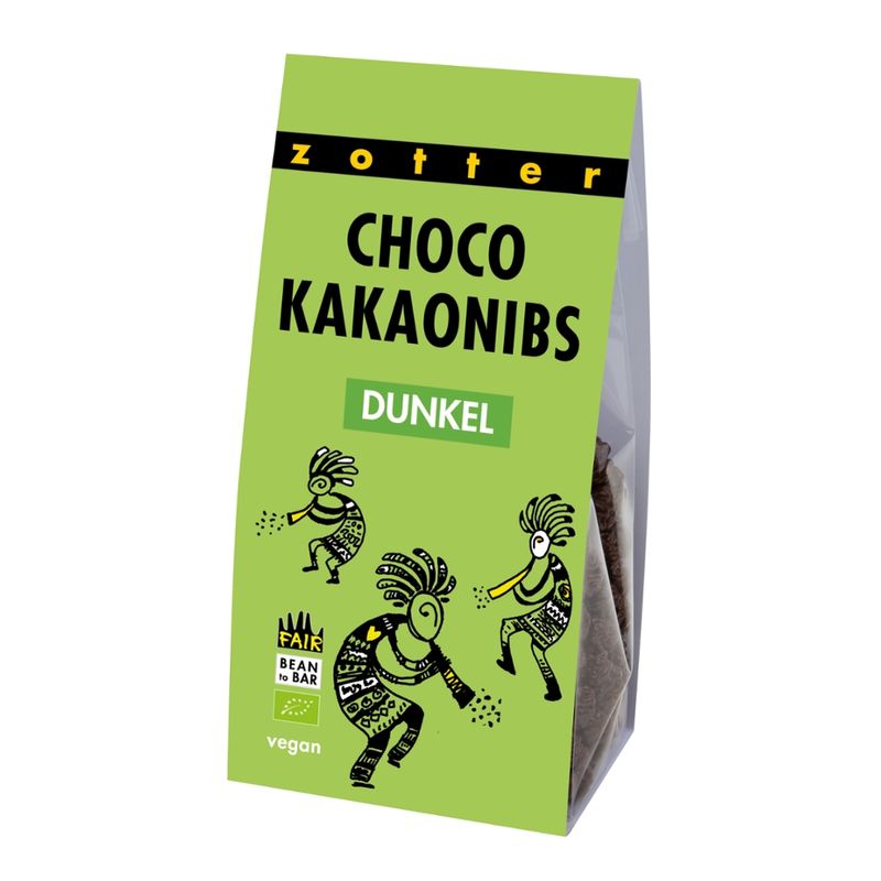 Zotter Schokolade Dunkle Choco Nibs - Produktbild