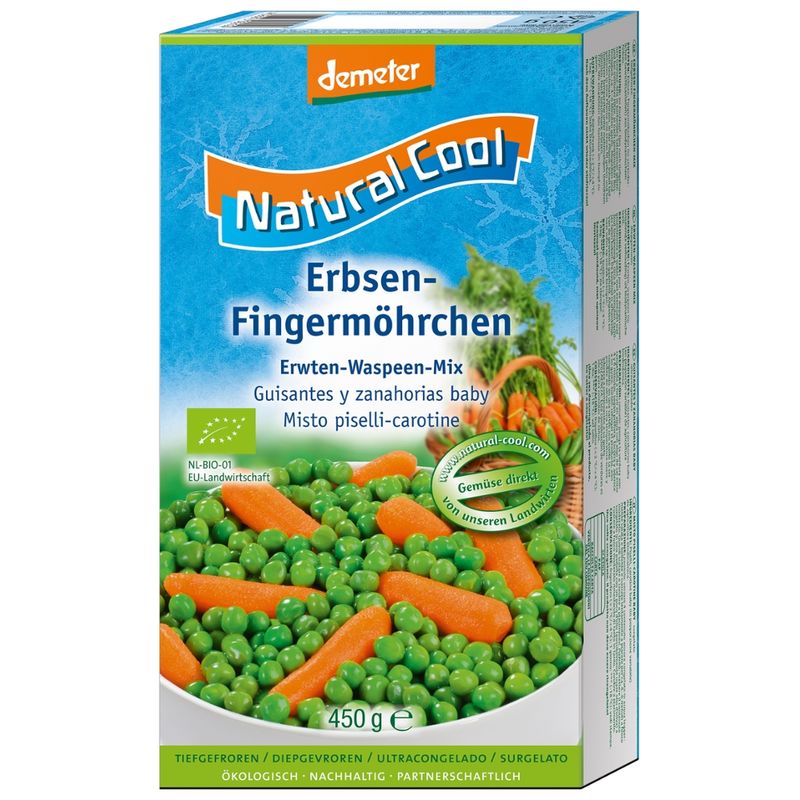 Natural Cool Erbsen-Fingermöhrchen - Produktbild