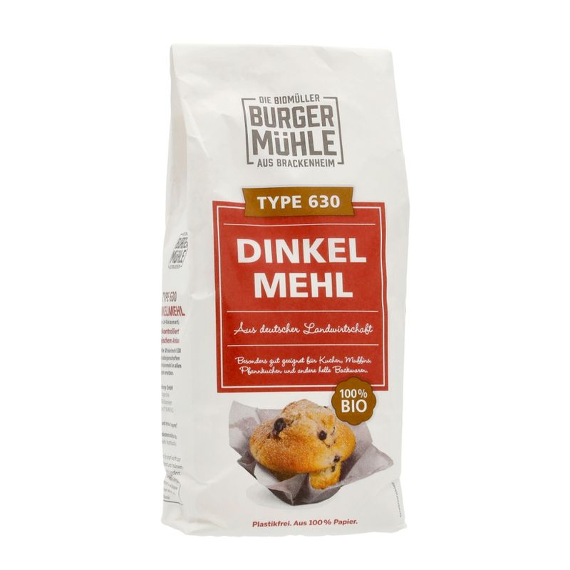 Burgermühle Burgermühle Dinkelmehl Type 630 - Produktbild