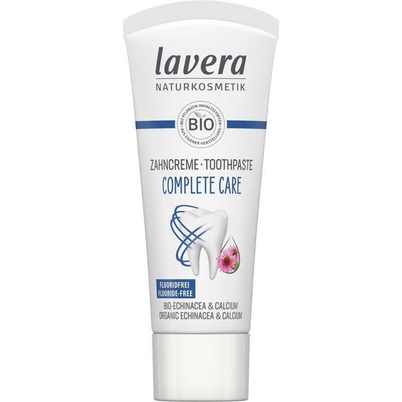 lavera REISEGRÖßE ZAHNCREME COMPLETE CARE FLUORIDFREI - Produktbild