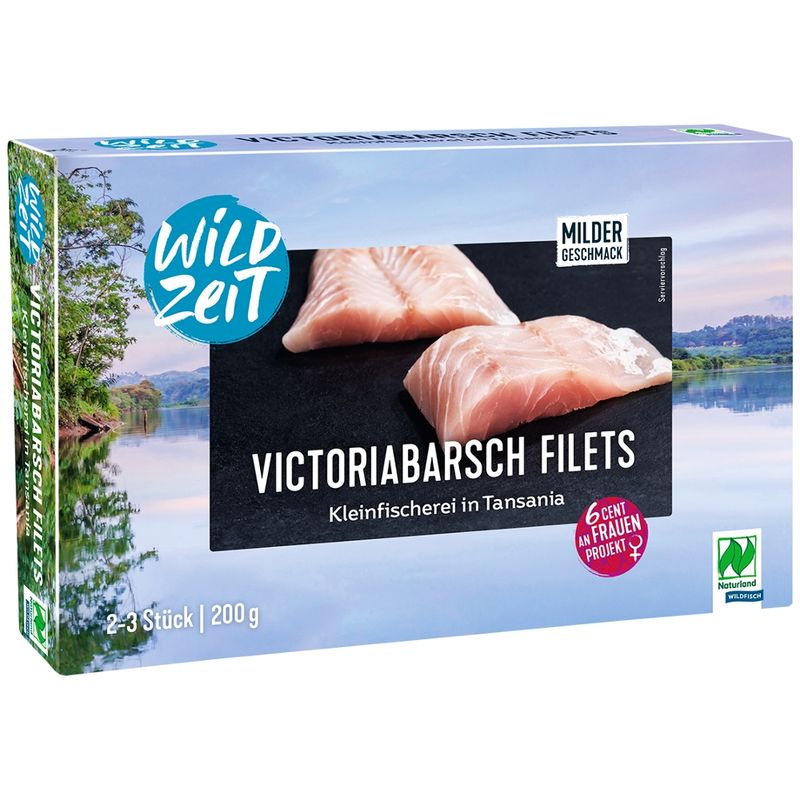 WildZeit Naturland Wildfisch Victoriasee-Barschfiletstücke - Produktbild