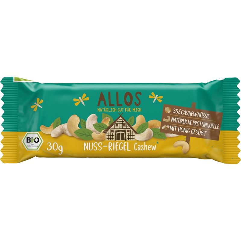 Allos Nuss-Riegel Cashew - Produktbild