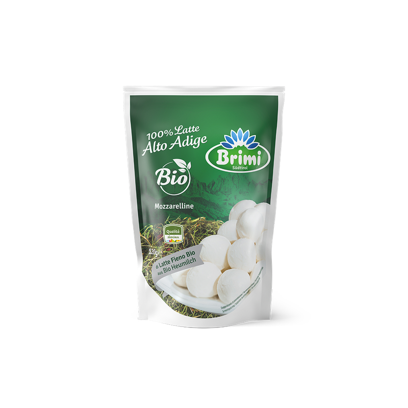 Brimi Brimi Mozzarelline Bio 120 g Doypack - Produktbild