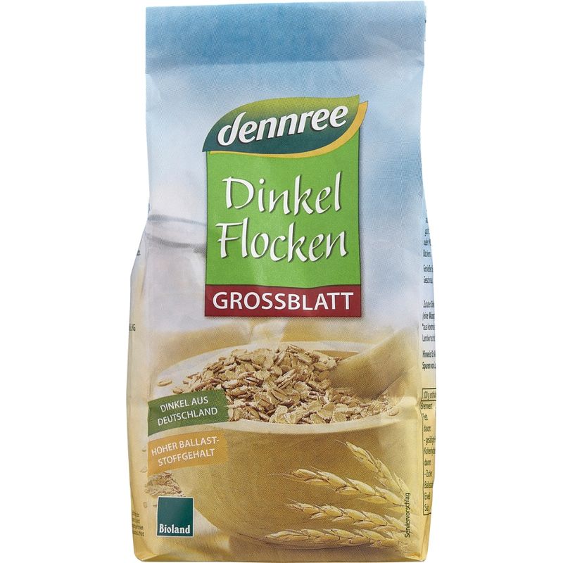 dennree Dinkelflocken Großblatt - Produktbild