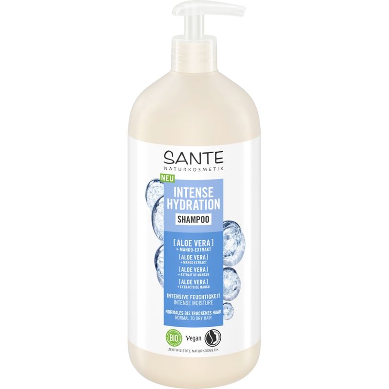 Sante INTENSE HYDRATION Shampoo Aloe Vera + Mango Extrakt - Produktbild