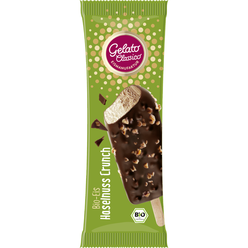 Gelato Classico Eismanufaktur Gelato Classico Bio-Eiscreme Haselnuss Crunch - Produktbild