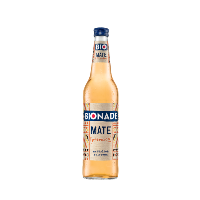 BIONADE Bionade Mate Pfirsich Mehrweg Kasten 10x0,50 - Produktbild