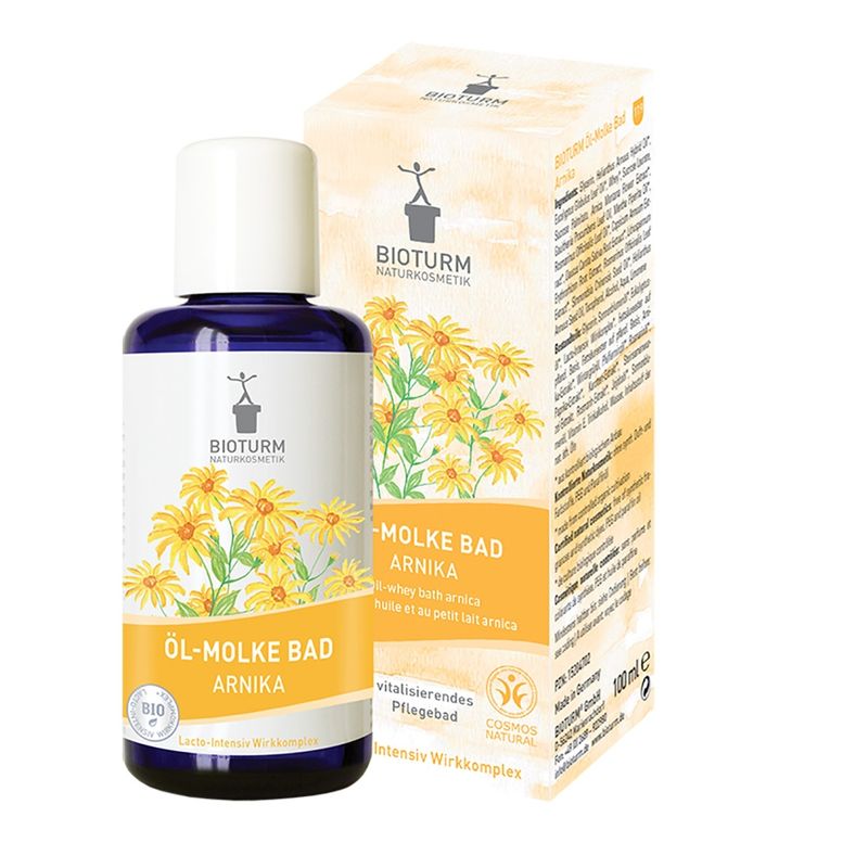 BIOTURM Öl-Molke Bad Arnika 100 ml in der Glasflasche - Produktbild