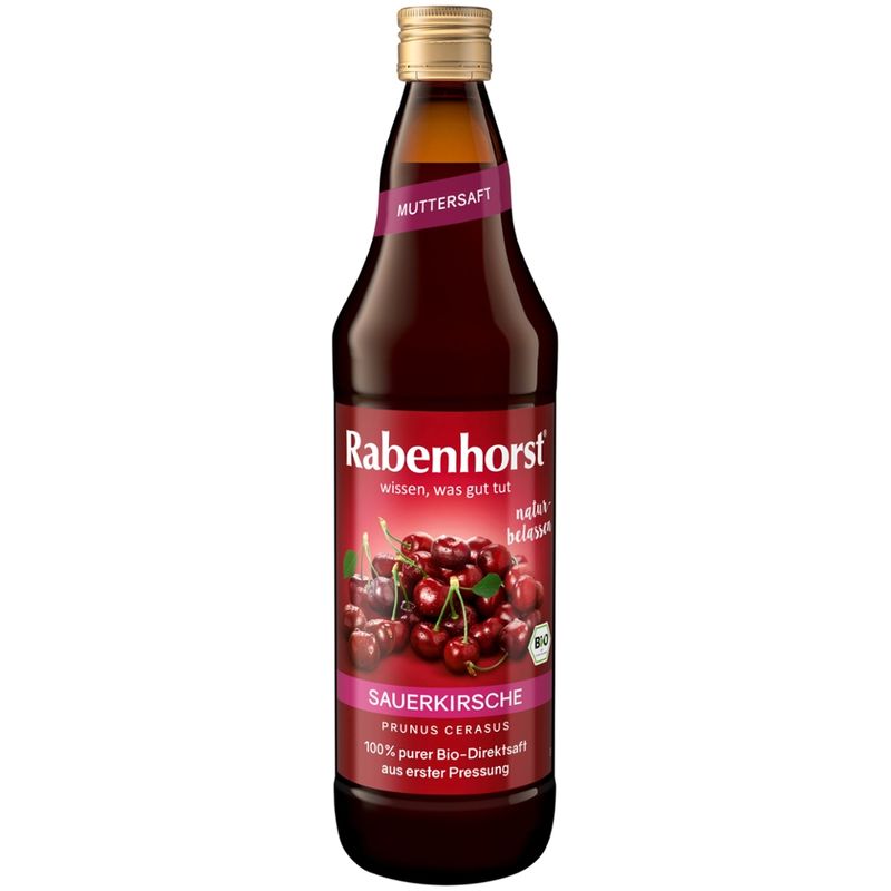 Rabenhorst Sauerkirsche Muttersaft BIO - Produktbild
