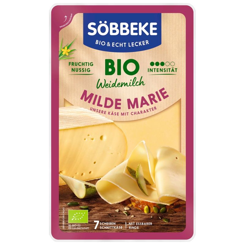 Söbbeke Bio Weidemilch Milde Marie Scheiben - Produktbild