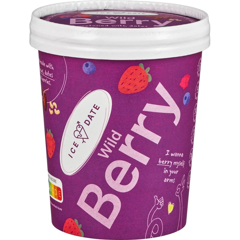 iceDate Bio-Waldfrucht-Eis, laktosefrei, glutenfrei, vegan - Produktbild