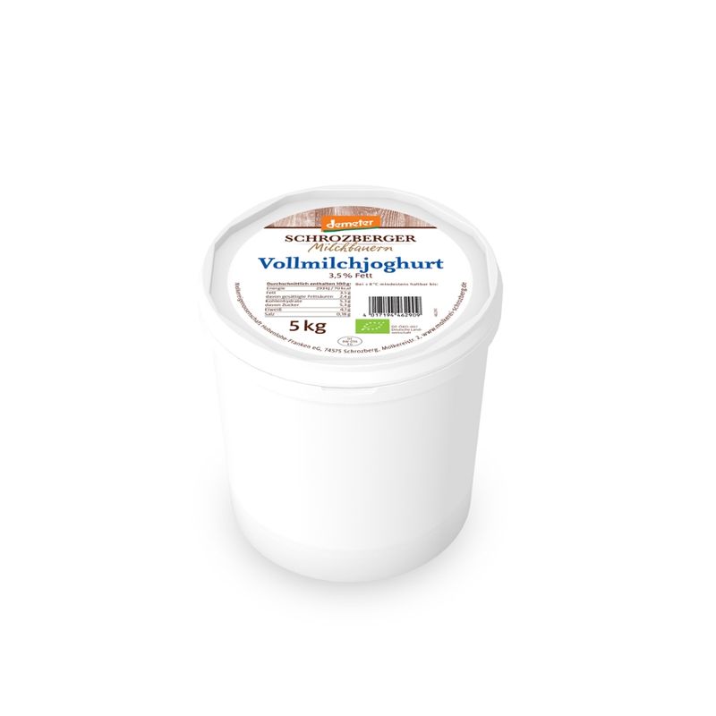 Schrozberger Milchbauern Vollmilchjoghurt mild 5kg - Produktbild