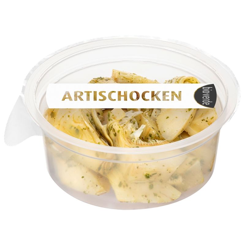 bio-verde Prepack Artischocken mariniert mit frischen Kräutern 80 g - Produktbild