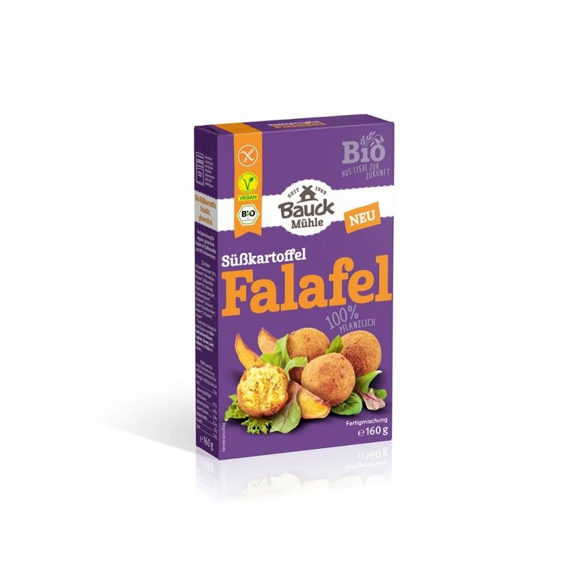 Bauck Mühle Süßkartoffel Falafel bio gf - Produktbild