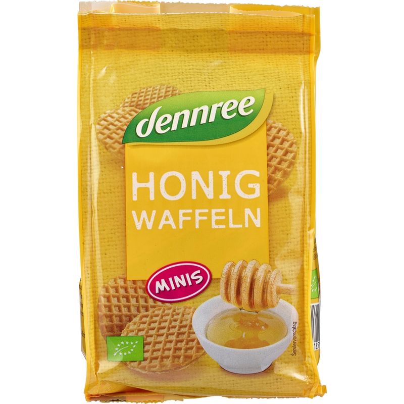 dennree Mini-Honigwaffeln - Produktbild