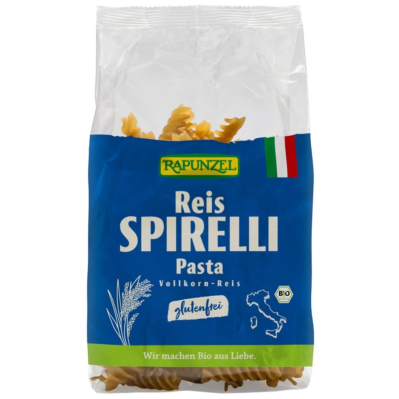 Rapunzel Reis-Spirelli, Getreidespezialität aus Vollkorn-Reis - Produktbild