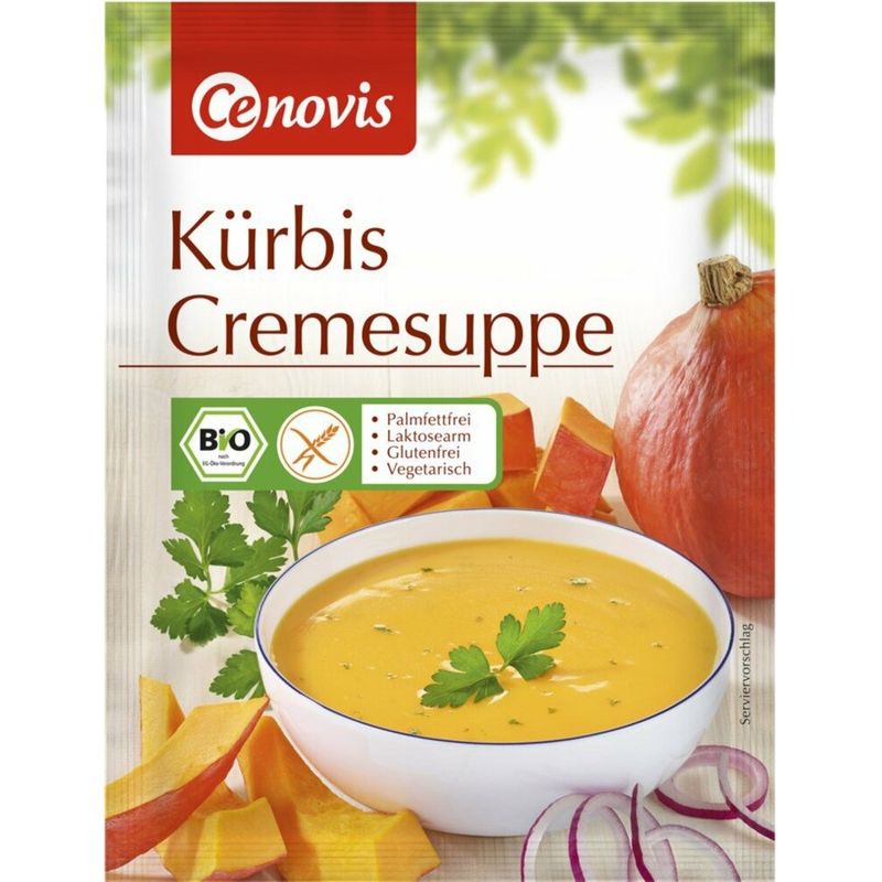 Cenovis Kürbis Cremesuppe, bio - Produktbild