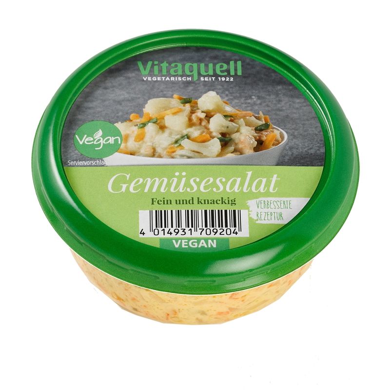 Vitaquell Gemüse-Salat, vegan - Produktbild