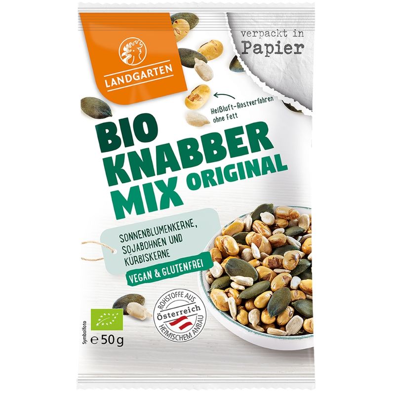 Landgarten Bio Knabber Mix Original 50g - Produktbild