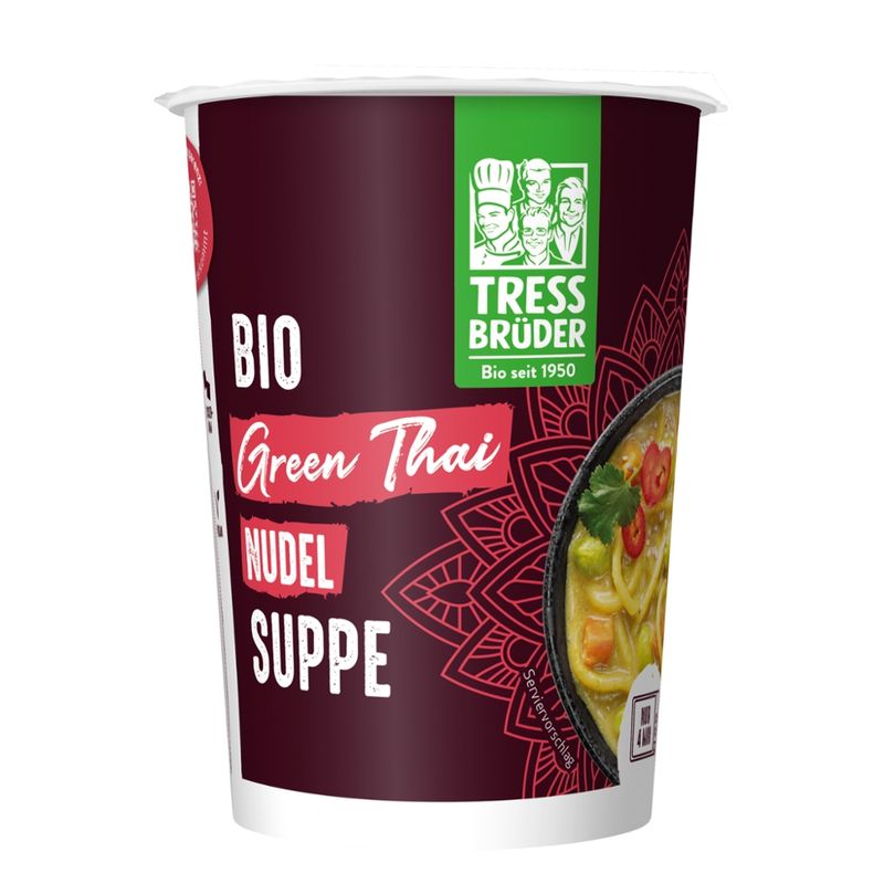 Tress Brüder Bio Green Thai Nudel Suppe - Produktbild