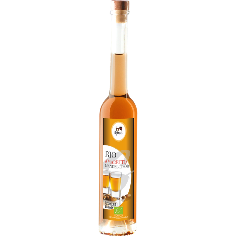 Spitz BIO Amaretto Likör 0.1 l, 20 vol% - Produktbild