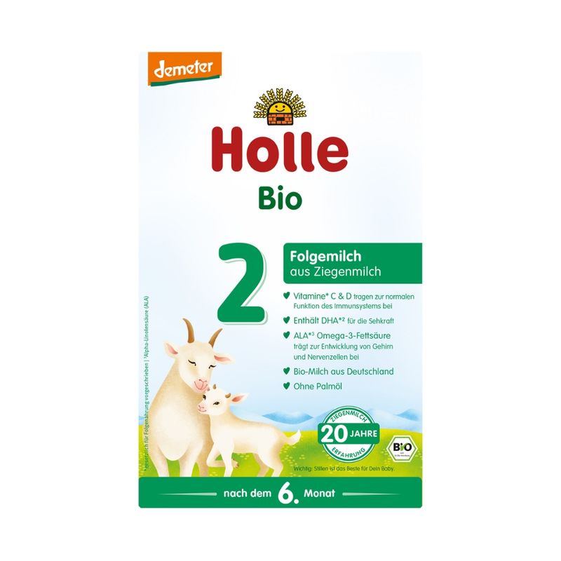 Holle  Bio-Folgemilch 2 aus Ziegenmilch - Produktbild