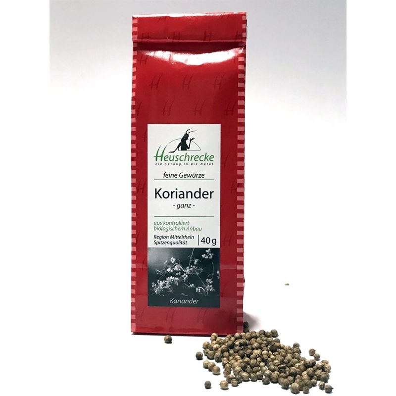 Heuschrecke Koriander, ganz, kbA - Produktbild