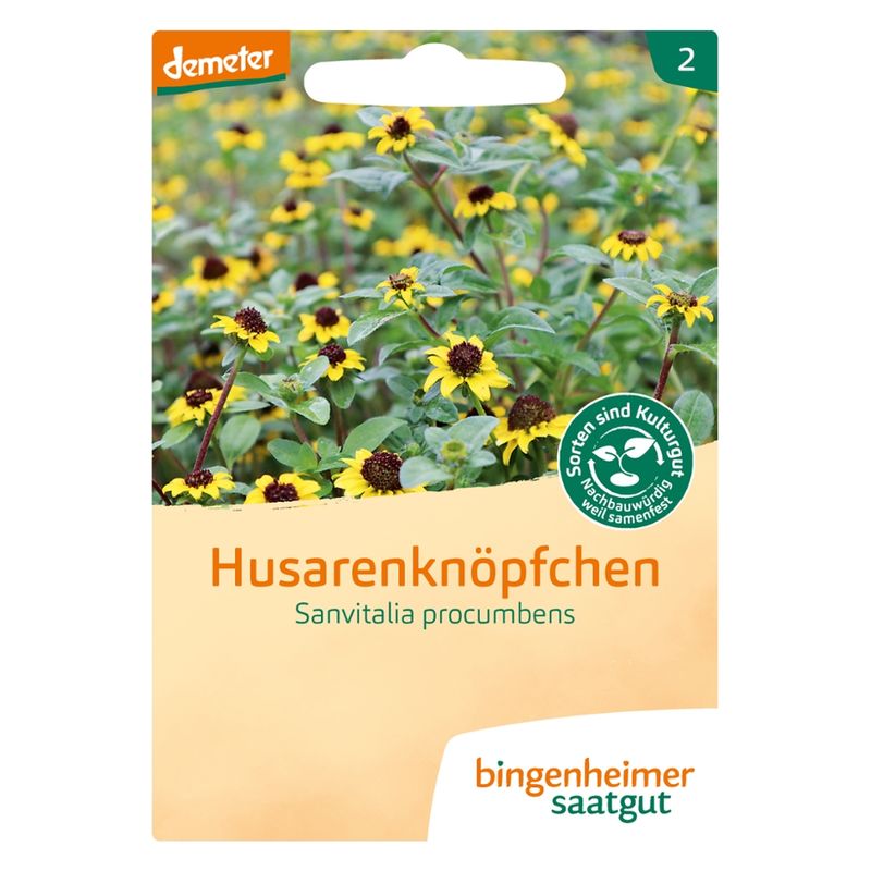 Bingenheimer Saatgut Husarenknöpfchen - Blumen (Saatgut) - Produktbild