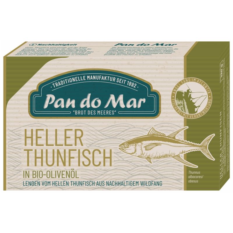 Pan do Mar Heller Thunfisch in Bio-Olivenöl - Produktbild