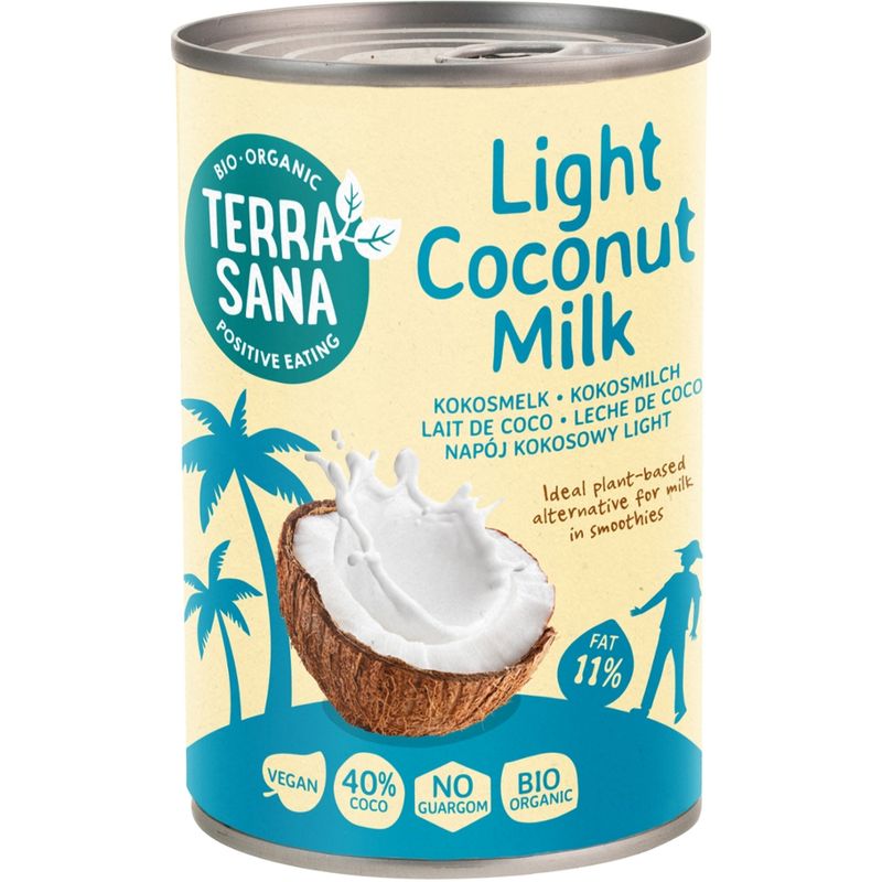 TerraSana Kokosmilch fettreduziert - Produktbild