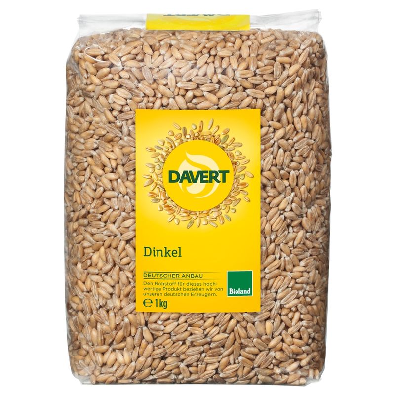 Davert Dinkel Bioland, 1kg - Produktbild