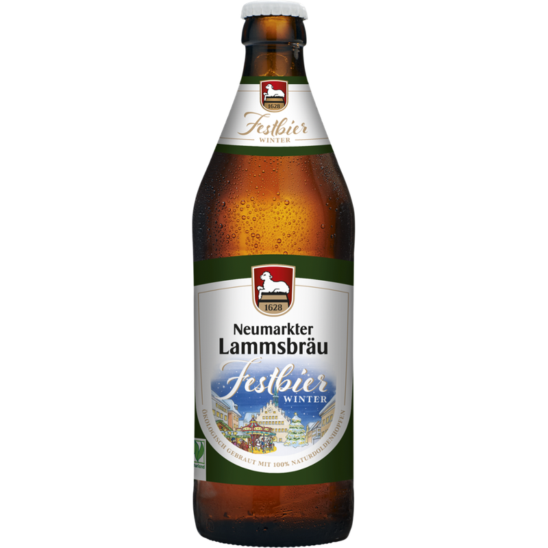Neumarkter Lammsbräu Lammsbräu Festbier Winter (Bio) 0,5l - Produktbild